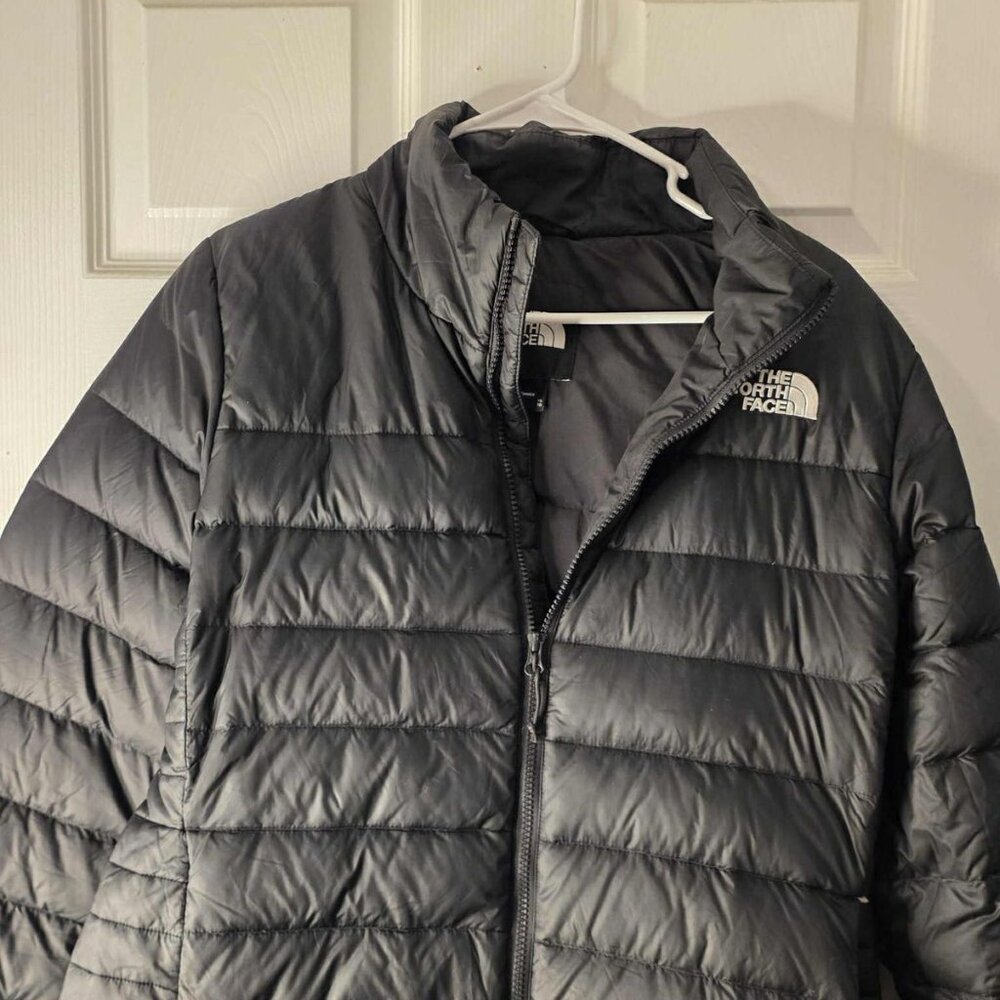 NORTH FACE COAT FOR WOMEN IN BLACK WITH HAT